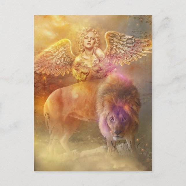 Tarjeta postal de la Edad Dorada (Anverso)