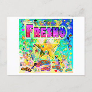 Tarjeta postal de la época de Fresno
