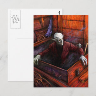 Tarjeta postal de la escena completa de Nosferatu