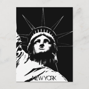 Tarjeta Postal de la Estatua de la Libertad Person