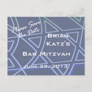 Tarjeta postal de la estrella de David