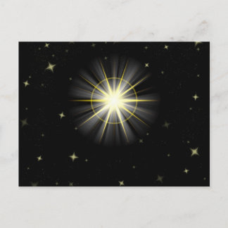 Tarjeta postal de la estrella de desear #7- Horizo