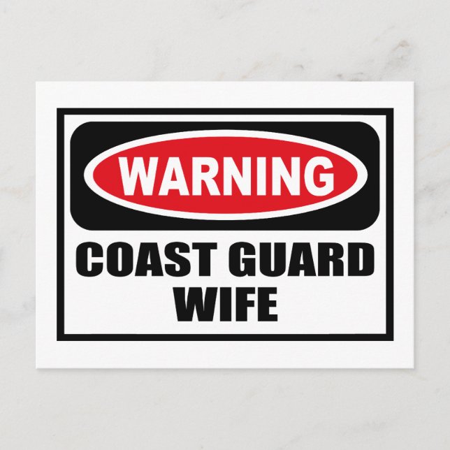 Tarjeta postal de la GUARDIA DE LA COSTA DE AVISO (Anverso)