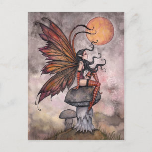 Tarjeta postal de la Hada del Otoño por Molly Harr