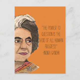 Tarjeta postal de la hermandad - Indira