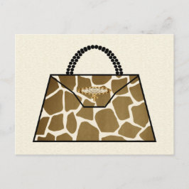 Tarjeta postal de la impresora Giraffe