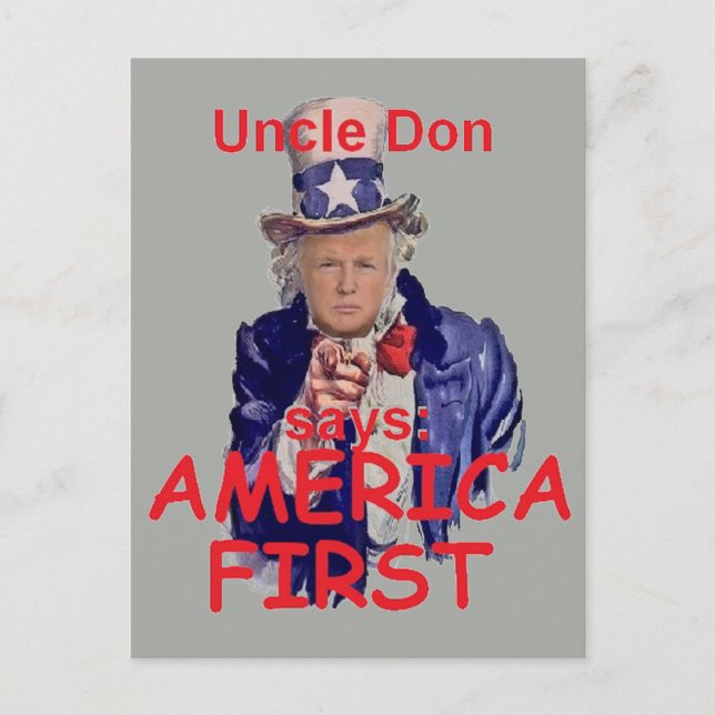 Tarjeta postal de la inauguración de TRUMP (Anverso)