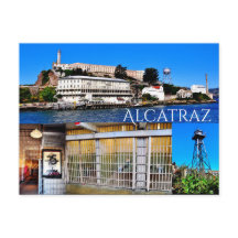 TARJETA POSTAL DE LA ISLA ALCATRAZ SAN FRANCISCO C