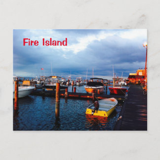 Tarjeta postal de la Isla de Fuego