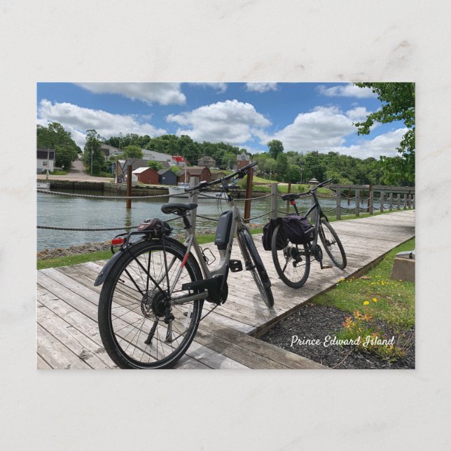 Tarjeta postal de la isla del Príncipe Eduardo Mon (Anverso)