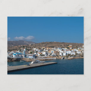 Tarjeta postal de la isla griega de Kasos