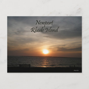 Tarjeta postal de la isla Rhode de Newport