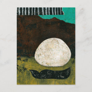 Tarjeta postal de la luna de la cosecha