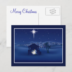 Tarjeta postal de la Natividad