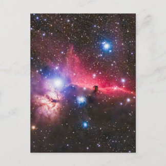 Tarjeta postal de la nebulosa de la galaxia | Tarj
