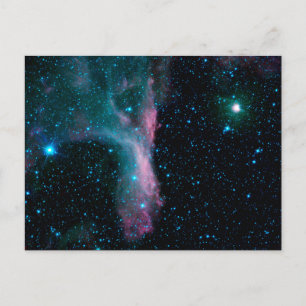 Tarjeta postal de la nebulosa DG129 (Escorpio)