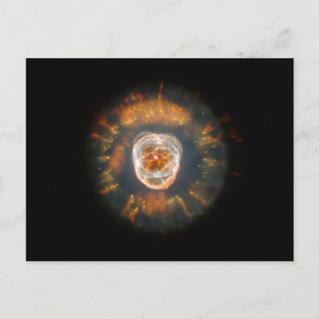Tarjeta postal de la Nebulosa Esquimal (Anverso)