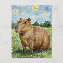Tarjeta postal de la noche estrellada de Van Gogh 
