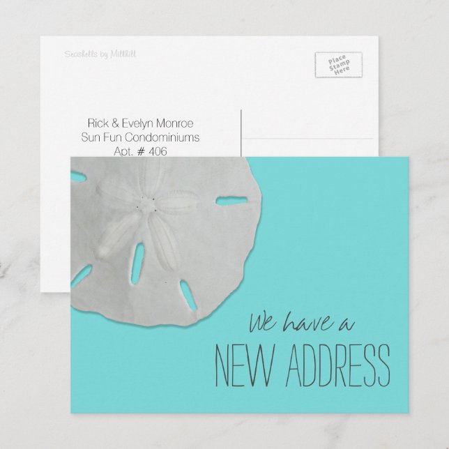 Tarjeta postal de la nueva dirección del dólar de  (Anverso / Reverso)