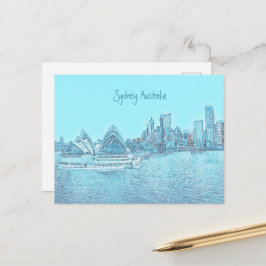 Tarjeta postal de la Ópera de Sydney