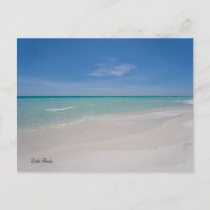 Tarjeta postal de la playa de Destin, Florida