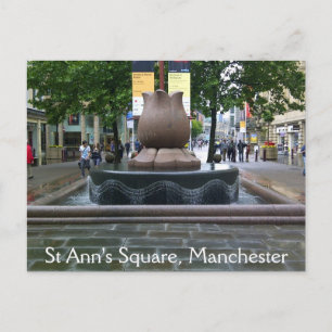 Tarjeta postal de la plaza de St Ann