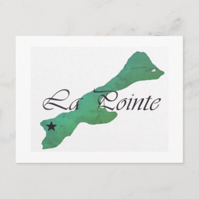 Tarjeta postal de La Pointe (Anverso)