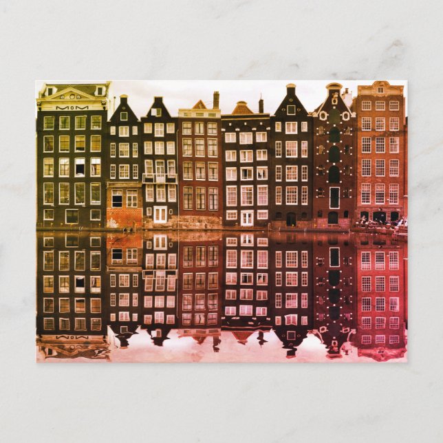 Tarjeta postal de la presa de Amster (Anverso)