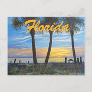 "TARJETA POSTAL DE LA PRIMAVERA DE FLORIDA PALMS"