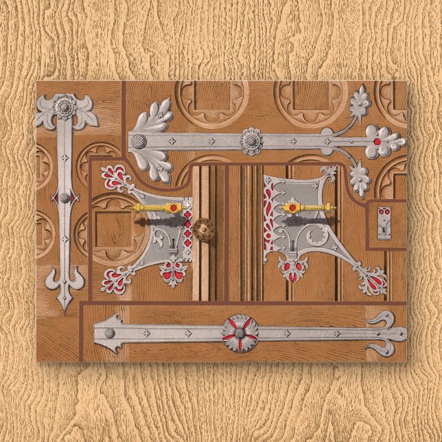 Tarjeta postal de la puerta de la cámara bloqueada (Subido por el creador)