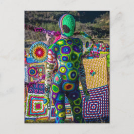Tarjeta postal de la reina Alien