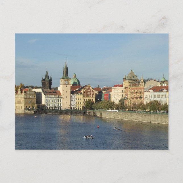 Tarjeta postal de la República Checa de Praga (Anverso)
