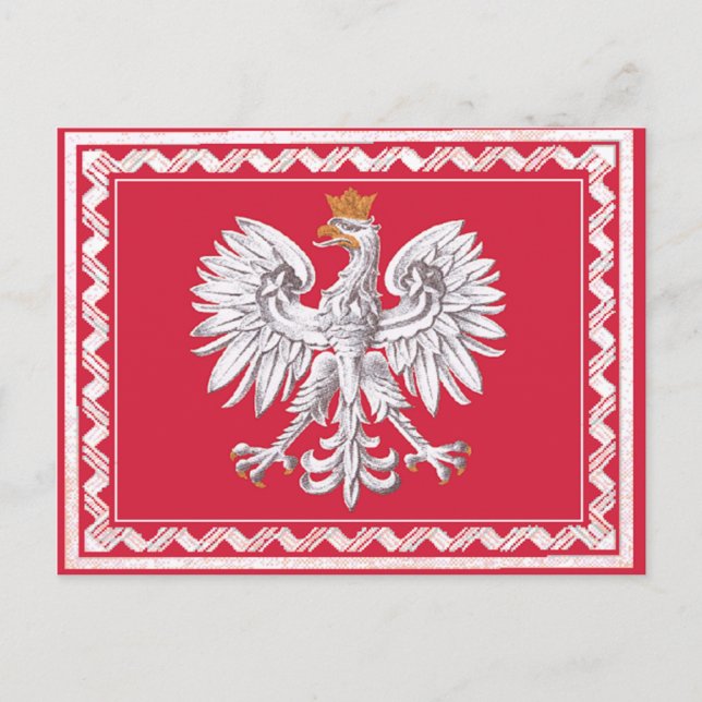 Tarjeta postal de la República de Polonia (Anverso)