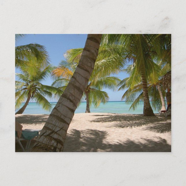 Tarjeta postal de la República Dominicana (Anverso)