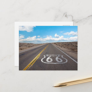 Tarjeta postal de la ruta 66
