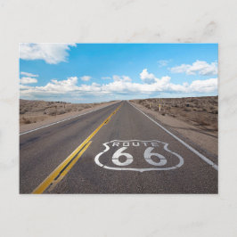Tarjeta postal de la ruta 66