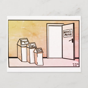 Tarjeta postal de la sala de coros