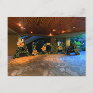 Tarjeta postal de la señal de Aloha #2