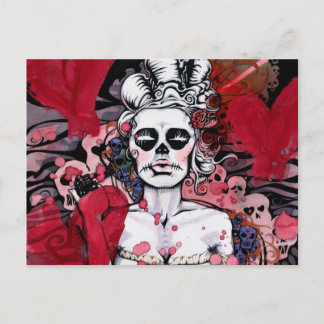 Tarjeta postal de la serie "Chica"