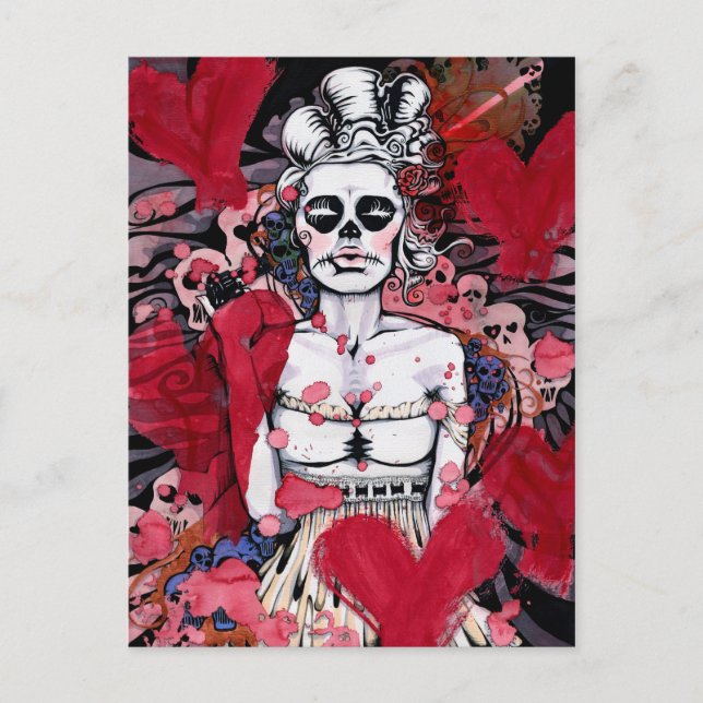 Tarjeta postal de la serie "Chica" (Anverso)