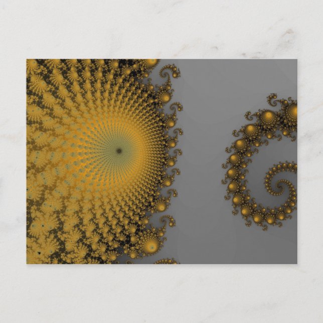 Tarjeta postal de la Spirol de calabaza (Anverso)