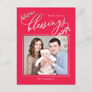 Tarjeta postal de la tarjeta de fotos de ferias de