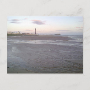 Tarjeta postal de la Torre Blackpool