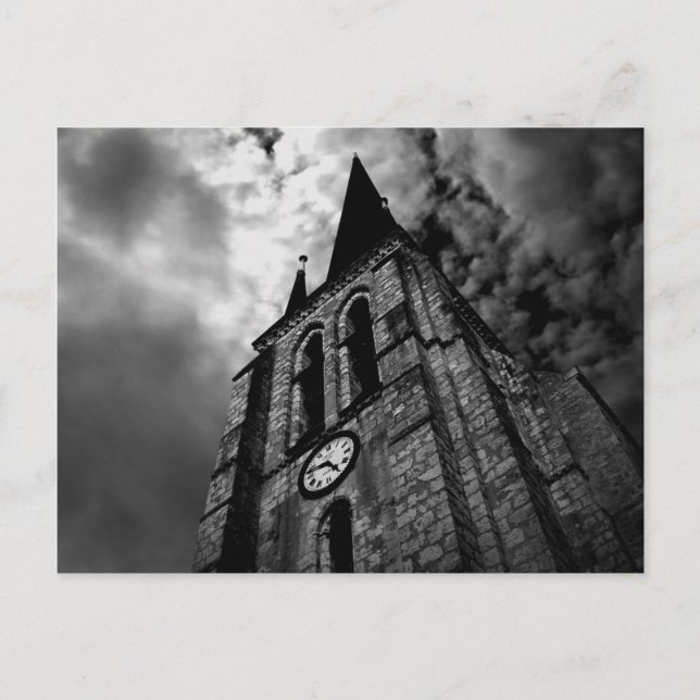 tarjeta postal de la torre del reloj (Anverso)
