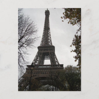 Tarjeta postal de la Torre Eiffel