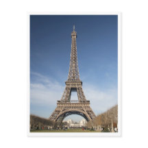 Tarjeta postal de la Torre Eiffel