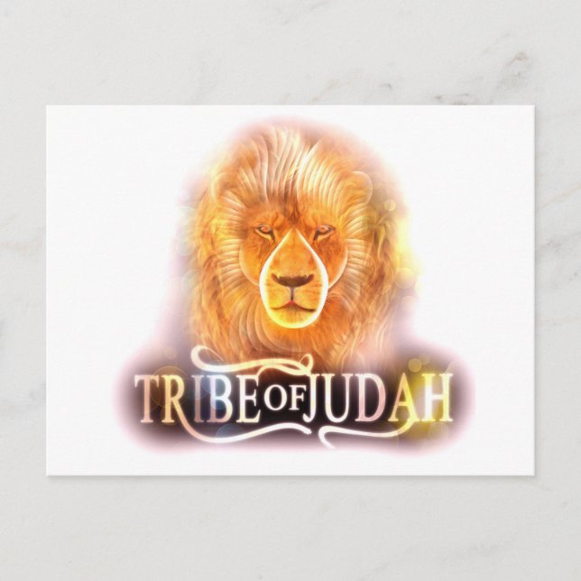 Tarjeta postal de la tribu de Judah1 (Anverso)