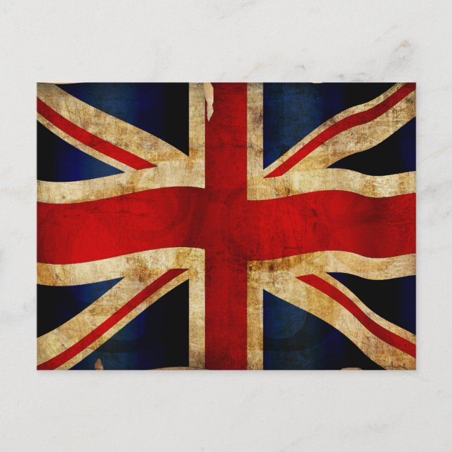 Tarjeta Postal de la Union Jack (Anverso)