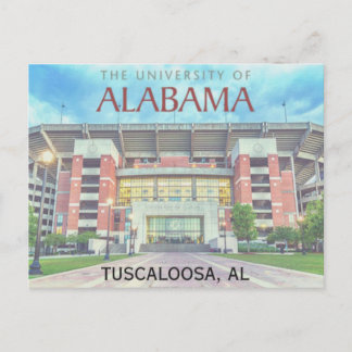 Tarjeta postal de la Universidad de Alabama