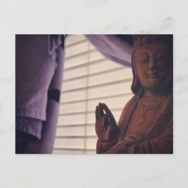 Tarjeta postal de la ventana de Zen (Anverso)